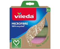 Akcesoria do sprzątania VILEDA Ściereczka Mikrofibra 100% Recycled 3 szt.